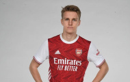Martin Odegaard đã chọn số áo của mình tại Arsenal 