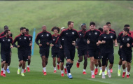 Sao sáng được tập luyện với đội 1 Man United