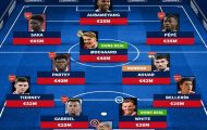 Hoàn tất thêm 1 bom tấn, đội hình trong mơ của Arsenal ra sao?