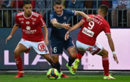 PSG mở đại tiệc bàn thắng trên sân của Brest