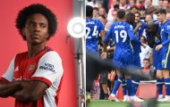 Của nợ Arsenal gây sốc khi ăn mừng cùng Chelsea