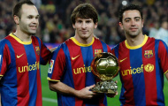 Đội hình vĩ đại nhất thế kỷ 21: Huyền thoại Barca áp đảo