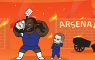 Cười té khói với loạt ảnh chế Chelsea thắng Arsenal