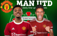 Đội hình Man Utd đấu Wolves: Lần đầu cho Varane, Sancho?