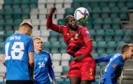 Lukaku lập cú đúp, Bỉ thắng đậm Estonia