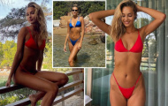 Người tình của Pelle tung loạt bikini nóng bỏng mắt