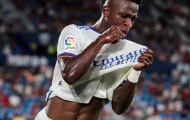 Vinicius tiếp tục ghi điểm với NHM Real Madrid