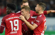 Dính thẻ đỏ ngay đầu hiệp 2, Bayern vẫn ca khúc khải hoàn