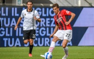 Đá trận ra mắt, con trai Maldini ghi bàn giúp AC Milan chiếm ngôi đầu