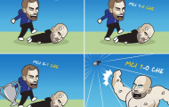 Cười té khói với loạt ảnh chế Man City thắng Chelsea
