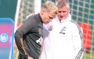 Sau khi ném bã cao su, Van de Beek chốt luôn tương lai ở Man Utd