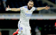 Benzema xuất sắc nhưng quá đơn độc trên hàng công Real