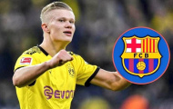 Barca thắt lưng buộc bụng vì Erling Haaland