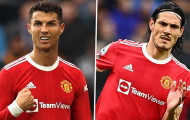 Ronaldo - Cavani: Bài toán hóc búa với Ole 