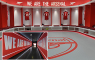 Arsenal trình làng phòng thay đồ đẳng cấp, sang xịn