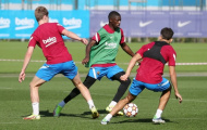 Dembele và 2 trụ cột Barca trở lại, sẵn sàng xung trận