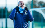 Pep Guardiola tươi cười rạng rỡ, tràn đầy tự tin trước derby Manchester