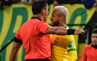 Neymar gây hấn với trọng tài trong chiến thắng trước Colombia