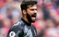 Alisson đặt ra mục tiêu của Liverpool