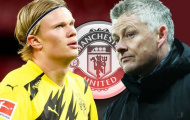 Erling Haaland vội vàng quay xe với Man Utd