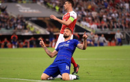 Walcott và những cựu sao Arsenal ăn mừng bàn thắng tung lưới Pháo thủ