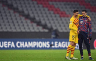 Barca xuống đá Europa League, sao nhà cười toe toét bên Lewandowski