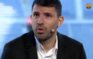 Aguero bật khóc