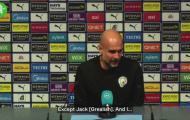 Pep phản ứng sau thắng lợi 7-0 trước Leeds Utd