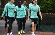 Sân tập Arsenal rộn ràng, đội trưởng tương lai lừa bóng qua Arteta