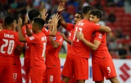 HLV tuyển Singapore khóc sau khi vào bán kết AFF Cup