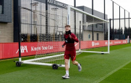 Báu vật Liverpool trở lại sân tập
