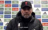 Klopp: Đánh mất nhịp và không bao giờ thấy nó trở lại
