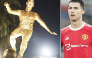 Bức tượng của Ronaldo gây tranh cãi ở Ấn Độ