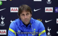 Conte chê chất lượng đội hình Tottenham