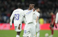 Vinicius lại ghi điểm với NHM Real