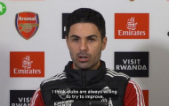 Arteta: Arsenal luôn nhắm đến những cầu thủ xuất sắc nhất thế giới