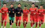 Tuyển Việt Nam tập buổi đầu tiên sau kỳ nghỉ
