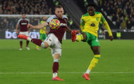 West Ham trở lại tốp 4 Ngoại hạng Anh
