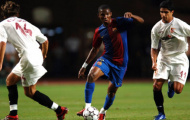Eto'o thể hiện bản năng sát thủ ở Barcelona