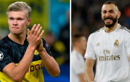 Benzema ra đi nếu Real Madrid ký Haaland
