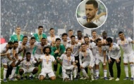 Real vô địch, Hazard phản ứng như thể mất cúp