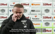 Rooney vui mừng vì Derby thoát khỏi đáy BXH