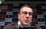 Rangnick: Tôi không mong đợi cái ôm của Ronaldo