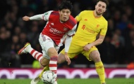 Tomiyasu không kèm nổi Jota, Arteta lên tiếng