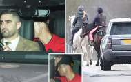 Sao M.U chở nàng Wags đến sân tập, Ronaldo bị cản đường