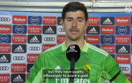Courtois: Vẫn tốt hơn là không có gì