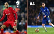 Top 5 tiền vệ phòng ngự hàng đầu EPL: Trụ cột Liverpool, J5 góp mặt
