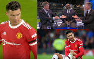 M.U bị loại, Carragher đưa Ronaldo ra cà khịa Roy Keane