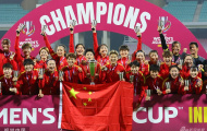 Tuyển nữ Trung Quốc được thưởng hơn 6 triệu USD cho chức vô địch