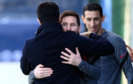 Neymar có mặt, Messi ôm nhân vật lớn trước cuộc gặp Real Madrid